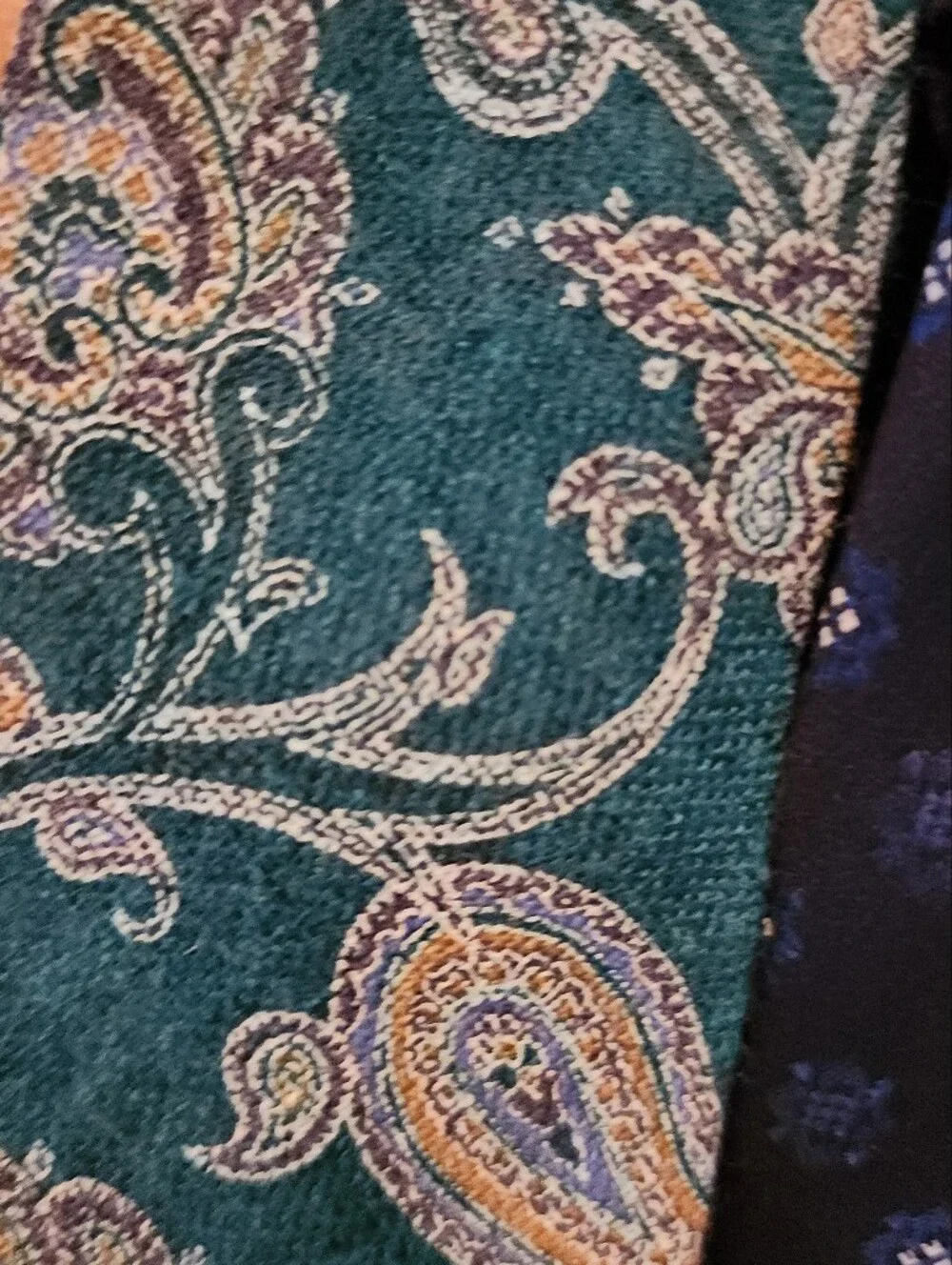 4pc Men’s Silk Tie Lot Nordstrom Don Loper Van Heusen Vintage Metcalf Cravats